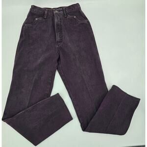 Vintage Rockies High Rise Jeans –Smoked Grape/Plum Denim – 28x36